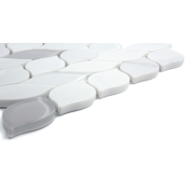 L'AMOUR - 2X3/10X11, WHITE, POLISHED